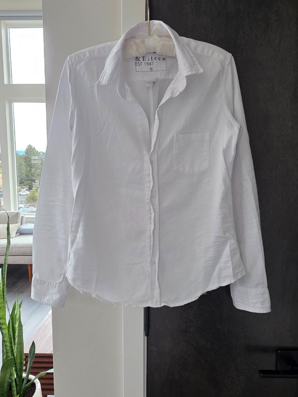 Frank & Eileen Barry Blouse Size Small
